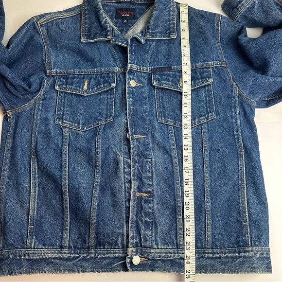 Vintage 90s Tommy Jeans Jacket Men's Size Medium or Women's Size Large Cotton - Picture 7 of 10